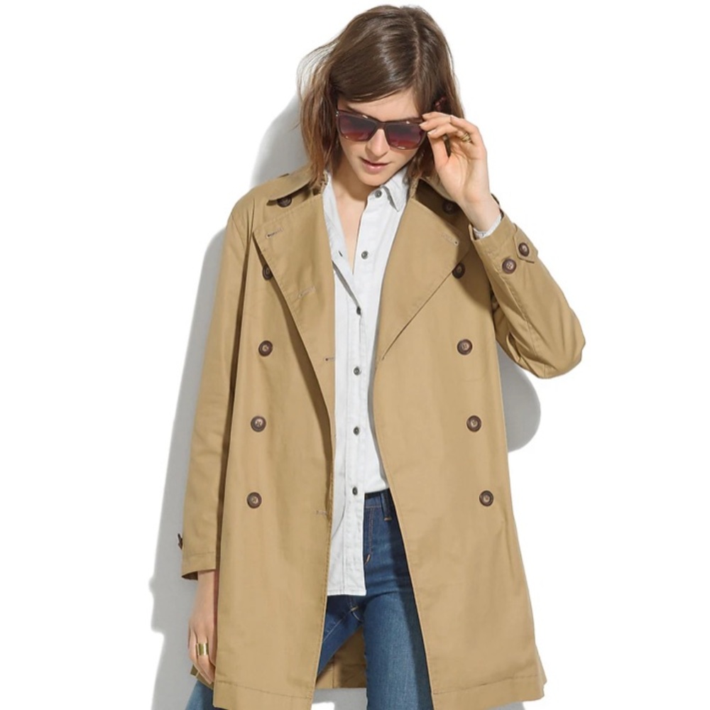 Madewell wander trenchcoat